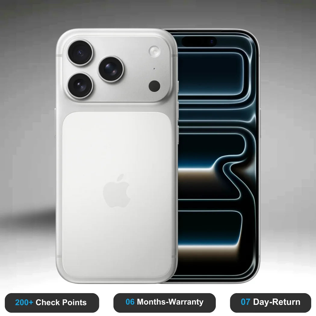 Apple iPhone 17 Pro Max - Refurbished-Second-hand smartphone in 60% off with 6-month warranty.