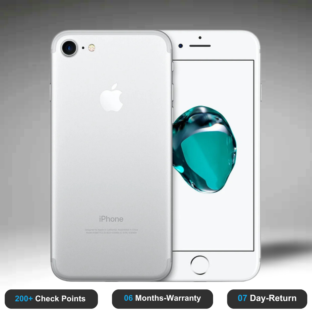 Apple iPhone 7 - Refurbished- Experience the quality of new-like condition with zero scratches. Backed by a 6-month warranty and 7-day replacement policy. Shop now at Easyphones!