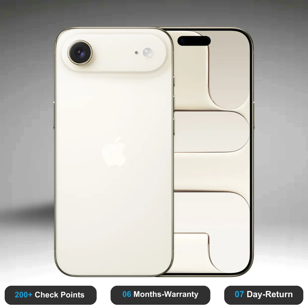 Apple iPhone 17 Air - Refurbished-Second-hand smartphone in 60% off with 6-month warranty.