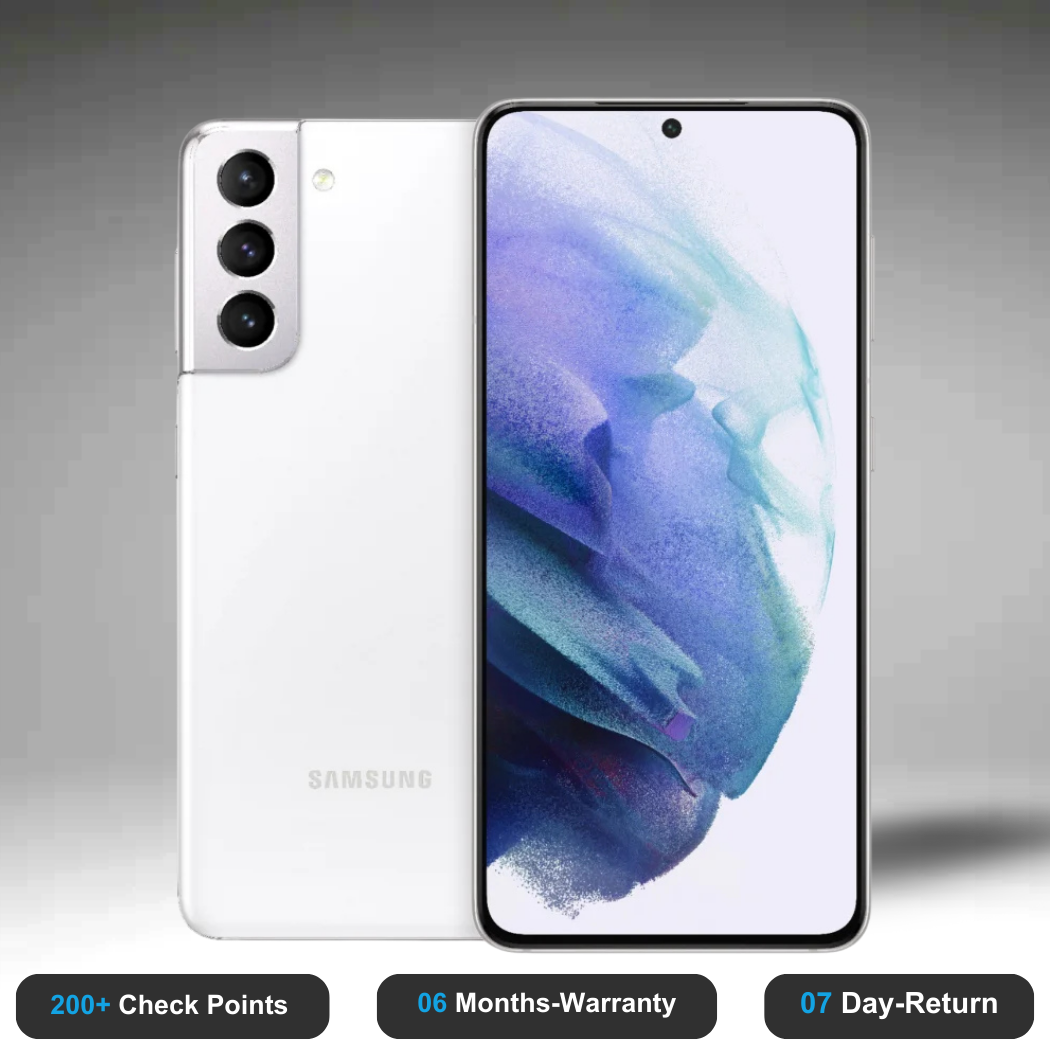 Samsung Galaxy S21 Plus 5G - Refurbished- Experience the quality of new-like condition with zero scratches. Backed by a 6-month warranty and 7-day replacement policy. Shop now at Easyphones!