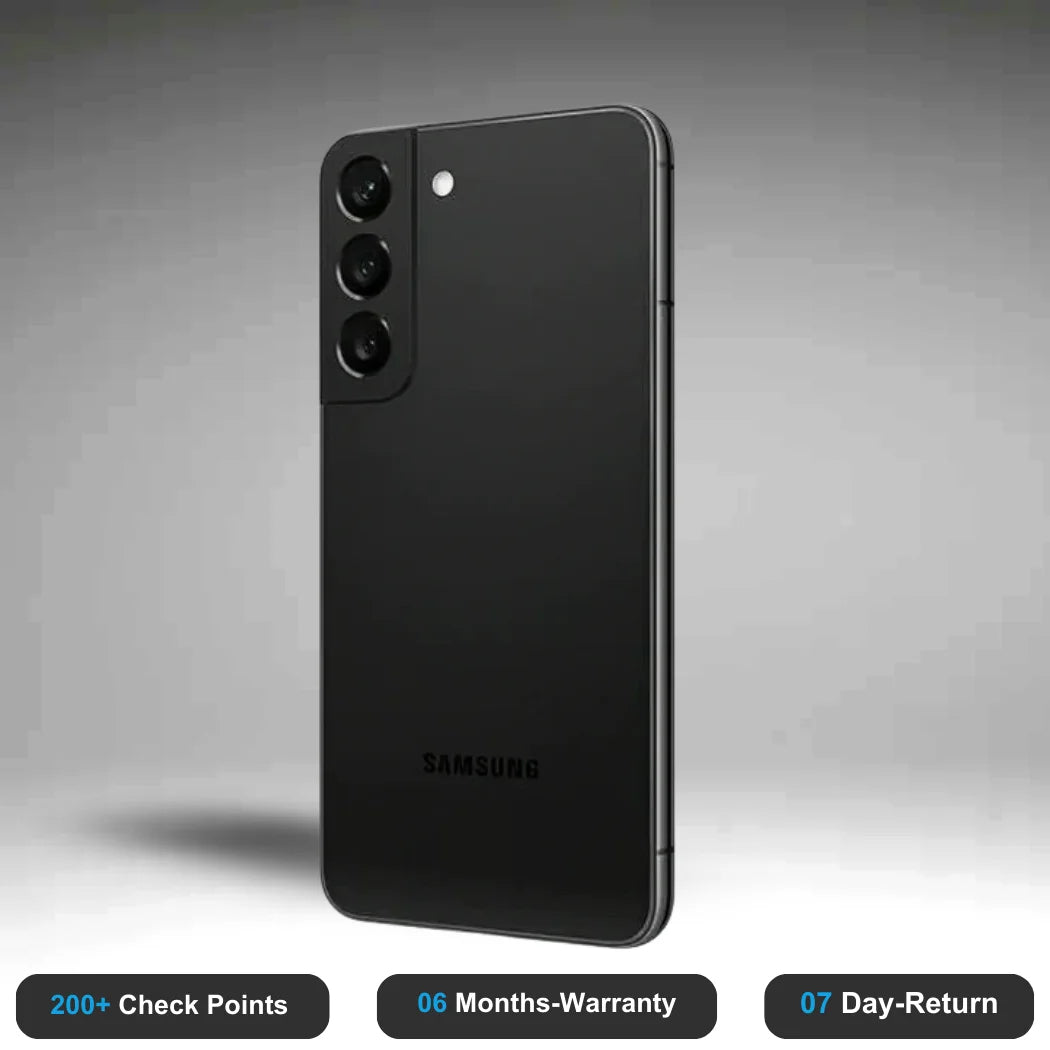 Samsung Galaxy S22 5G - Refurbished- Experience the quality of new-like condition with zero scratches. Backed by a 6-month warranty and 7-day replacement policy. Shop now at Easyphones!