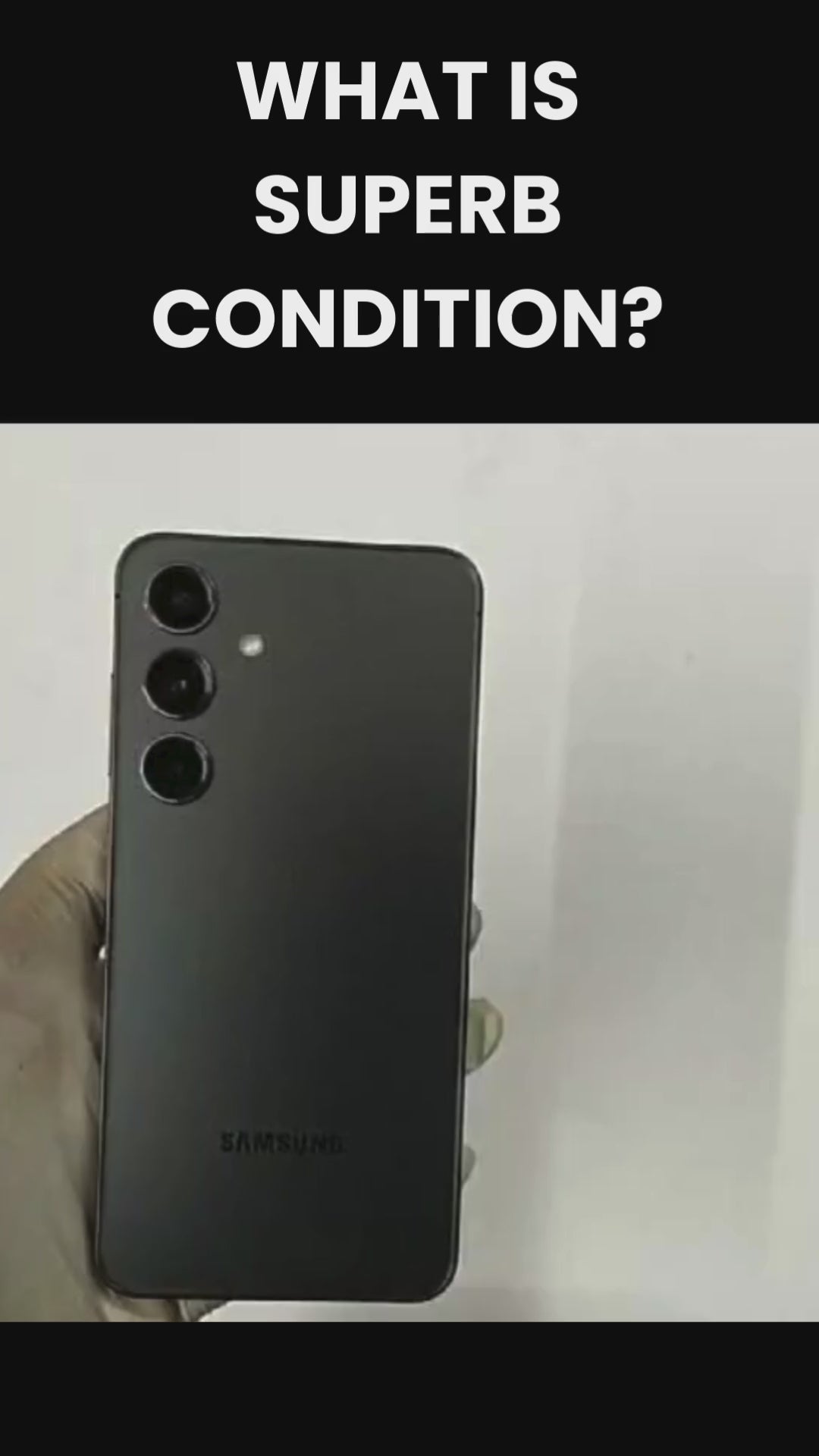 Refurbished Samsung Galaxy S24 5G second-hand smartphone in 60% off  with 6-month warranty