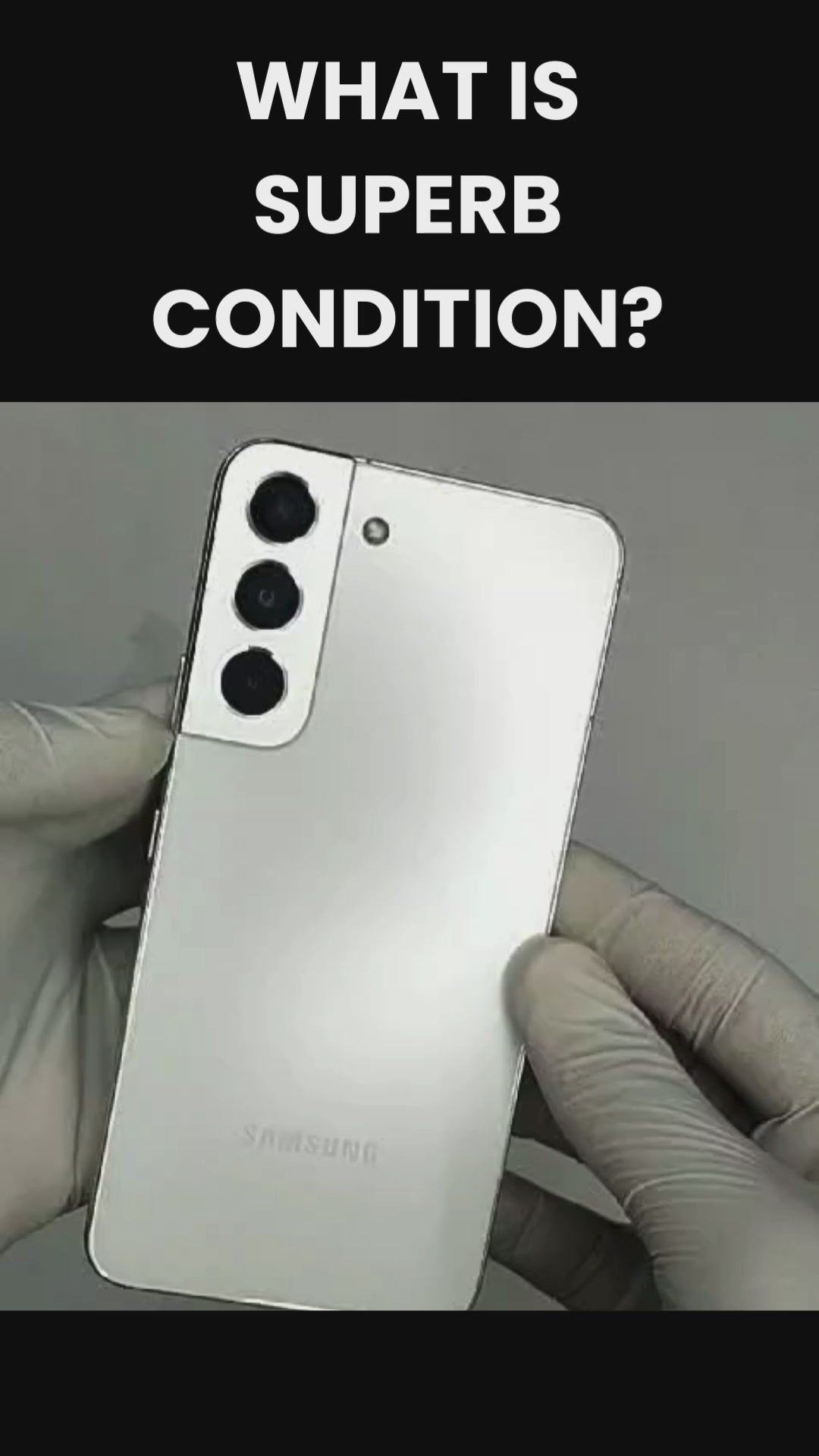 Refurbished Samsung Galaxy S22 5G second-hand smartphone in 60% off  with 6-month warranty