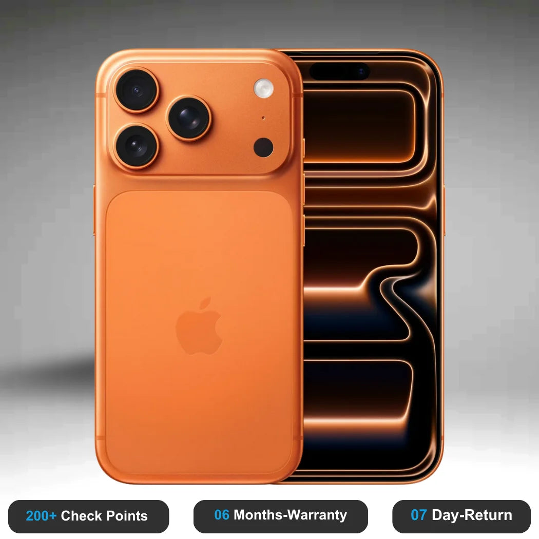 Apple iPhone 17 Pro Max - Refurbished-Second-hand smartphone in 60% off  with 6-month warranty.