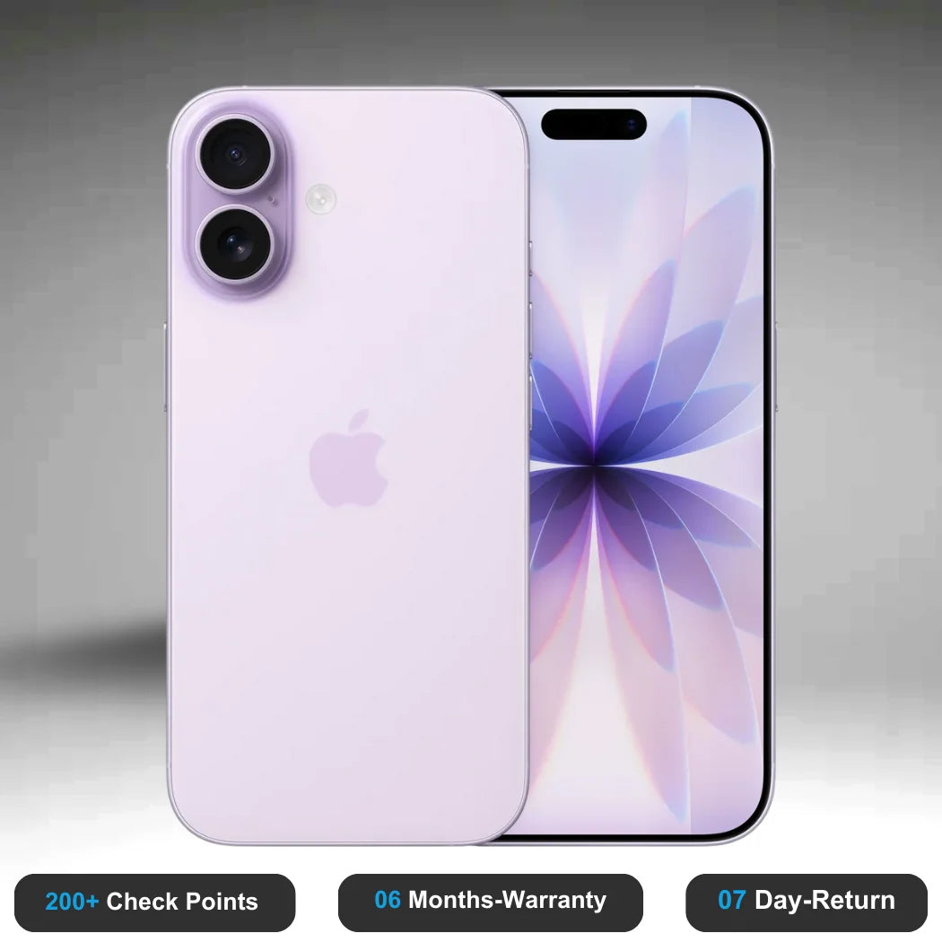 Apple iPhone 17 - Refurbished-Second-hand smartphone in 60% off  with 6-month warranty.