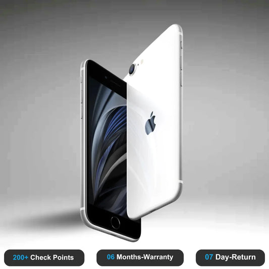 Apple iPhone SE 2020 - Refurbished- Experience the quality of new-like condition with zero scratches. Backed by a 6-month warranty and 7-day replacement policy. Shop now at Easyphones!