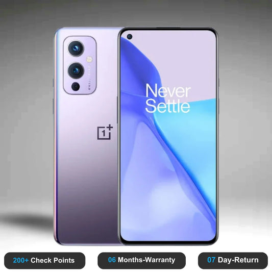 OnePlus 9 5G - Refurbished- Experience the quality of new-like condition with zero scratches. Backed by a 6-month warranty and 7-day replacement policy. Shop now at Easyphones!