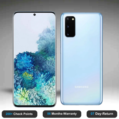 Samsung Galaxy S20 Fe 5g - Refurbished- Experience the quality of new-like condition with zero scratches. Backed by a 6-month warranty and 7-day replacement policy. Shop now at Easyphones!