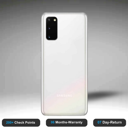 Samsung Galaxy S20 Fe 5g - Refurbished- Experience the quality of new-like condition with zero scratches. Backed by a 6-month warranty and 7-day replacement policy. Shop now at Easyphones!