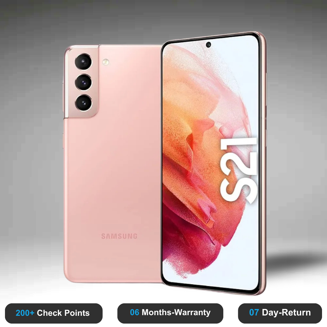Samsung Galaxy S21 Plus 5G - Refurbished- Experience the quality of new-like condition with zero scratches. Backed by a 6-month warranty and 7-day replacement policy. Shop now at Easyphones!