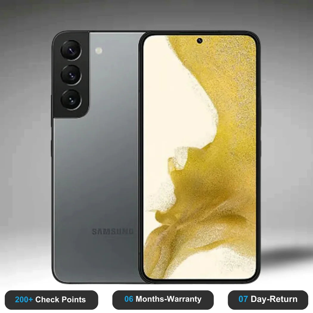 Samsung Galaxy S22 5G - Refurbished- Experience the quality of new-like condition with zero scratches. Backed by a 6-month warranty and 7-day replacement policy. Shop now at Easyphones!