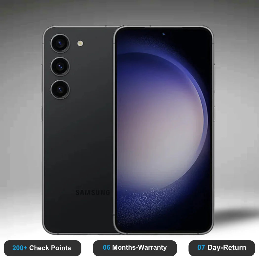 Samsung Galaxy S23 5G - Refurbished- Experience the quality of new-like condition with zero scratches. Backed by a 6-month warranty and 7-day replacement policy. Shop now at Easyphones!