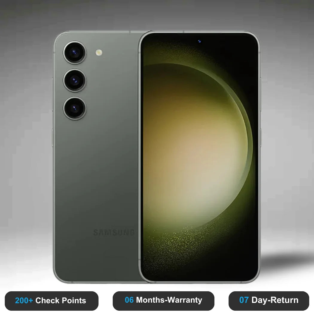 Samsung Galaxy S23 5G - Refurbished- Experience the quality of new-like condition with zero scratches. Backed by a 6-month warranty and 7-day replacement policy. Shop now at Easyphones!