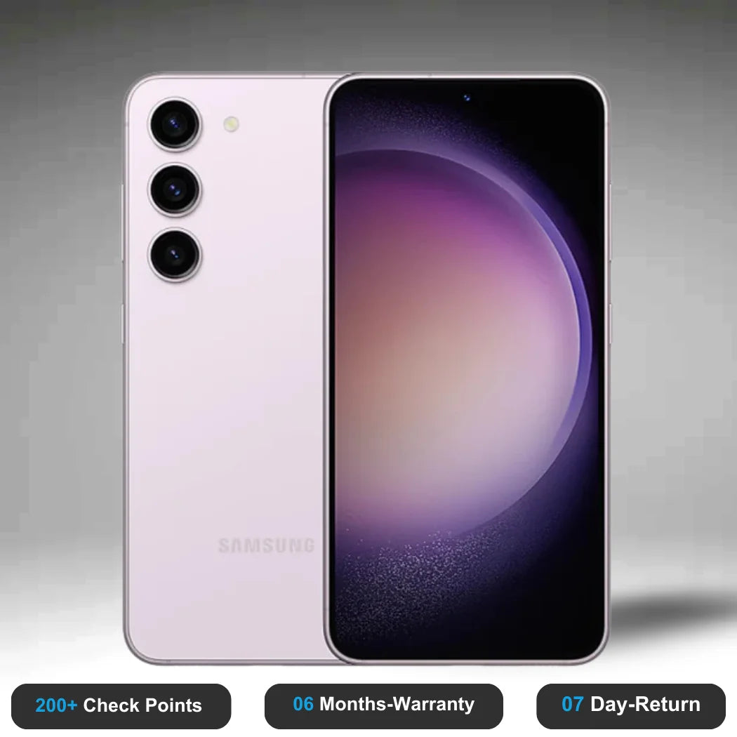 Samsung Galaxy S23 5G - Refurbished- Experience the quality of new-like condition with zero scratches. Backed by a 6-month warranty and 7-day replacement policy. Shop now at Easyphones!