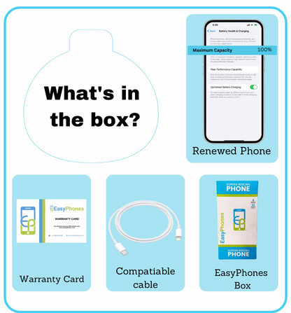 Apple iPhone 16e - New- Experience the quality of new-like condition with zero scratches. Backed by a 6-month warranty and 7-day replacement policy. Shop now at Easyphones!